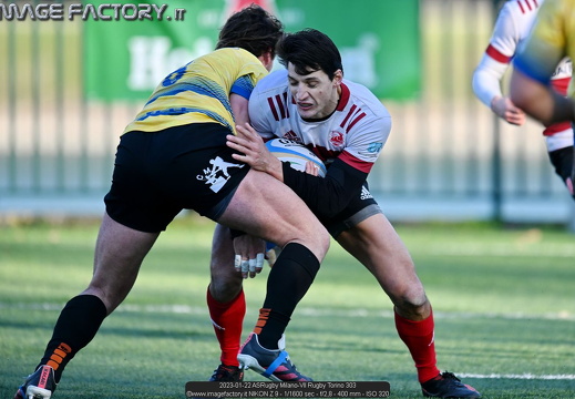 2023-01-22 ASRugby Milano-VII Rugby Torino (31-16)
